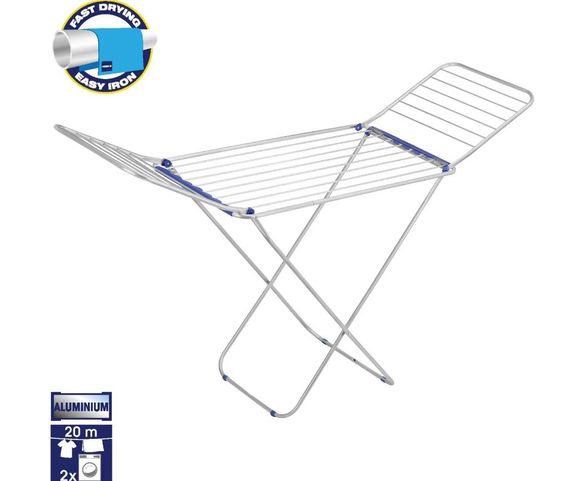 Сушарка для білизни підлогова Casa Si Elegant 20m Silver (CS92729U06) (DAS302421) | Зображення 3