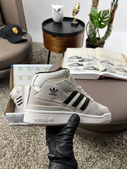 Жіночі кросівки Forum 84 Mid Grey Black , В'єтнам , весна / літо / осінь