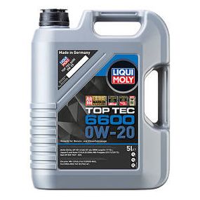 Моторна олива TOP TEC 6600 0W-20 5Л