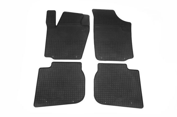 Гумові килимки (4 шт, Polytep) для Seat Toledo 2012-2024 рр | Зображення 1