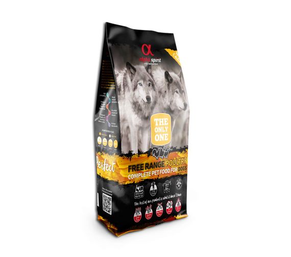 Сухий корм для собак з птахом Alpha Spirit The Only One Poultry, 3 кг | Зображення 1