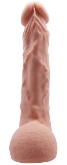 Фаллоимитатор на присоске Baile Beautiful JASON 9,4'' Flesh sexstyle | Зображення 3