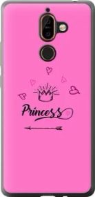 Чохол на Nokia 7 Plus Princess із силікону FCh_021738