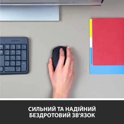 Миша Logitech Wireless Mouse M171 Black (910-004424) | Зображення 1