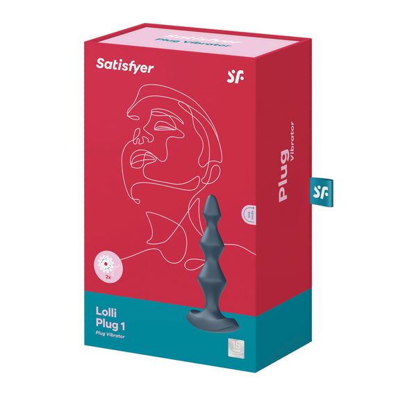 Анальний стимулятор-намистини з двома моторами Satisfyer Lolli-Plug 1 Dark teal | Зображення 4