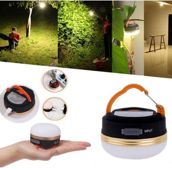 Ліхтар кемпінговий YD-7-7SMD, двоє режимів світла, XPRO, Li-Ion акумулятор, Power Bank, ЗУ Type-C, магніт, гачок (47117-YD-7-7SMD_190) | Зображення 2