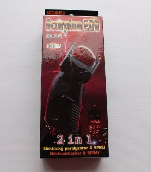 Мощнейший Парализатор - Электрошокер (Шокер) ESP Scorpy 200 (Оригинал Чехия) Лучший Электрошокер! | Зображення 3