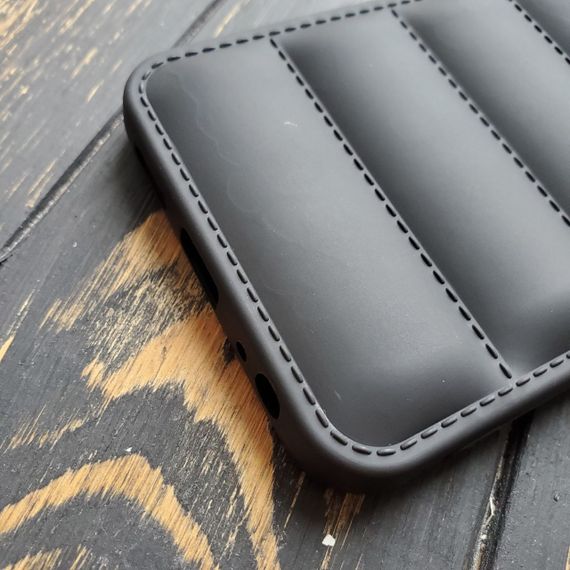 Чохол силіконовий Down Jacket для Tecno Spark Go 2022 / 8C колір Чорний | Зображення 4
