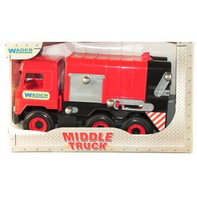 Машинка ігрова Tigres Middle truck Сміттєвоз 39488 44 см червоний