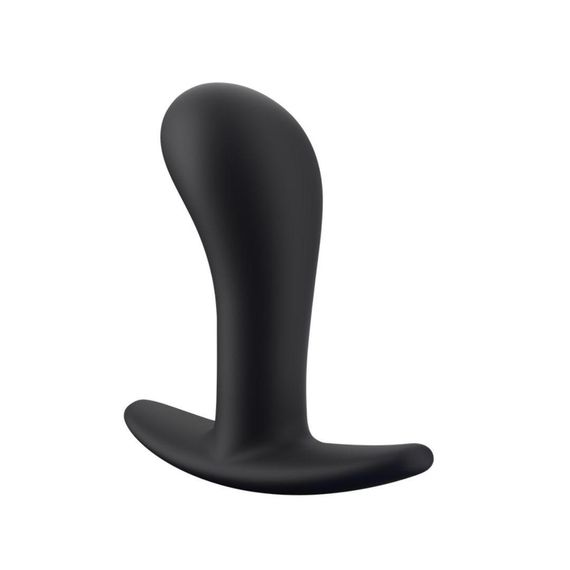 Анальна пробка Fun Factory BOOTIE S, чорна, діаметр 2,8 см, тонкий обмежувач sexstyle | Зображення 2