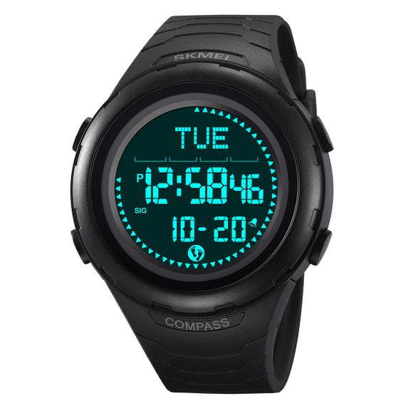 Skmei 2166BKBK Black-black | Зображення 1