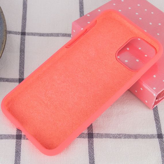 Чохол Silicone Case Full Protective (AA) для Apple iPhone 11 Pro Max (6.5") Рожевий / Flamingo | Зображення 2