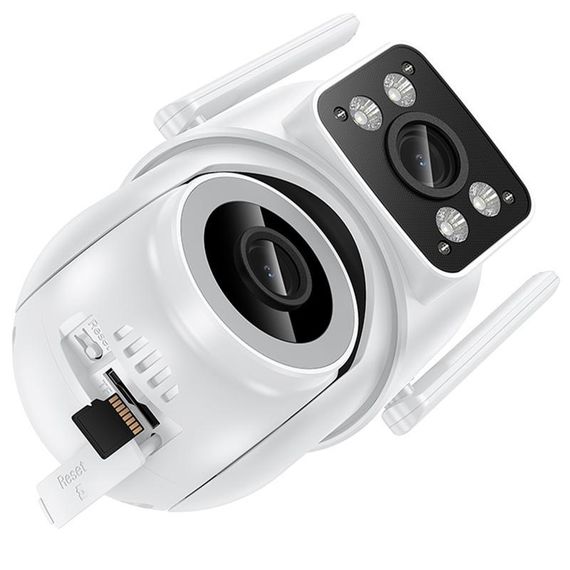 Камера відеоспостереження Hoco D9 Indoor PTZ HD White | Зображення 3