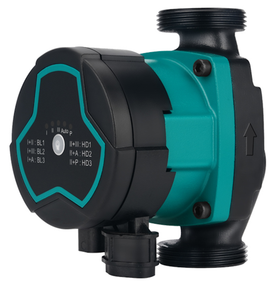 Циркуляційний насос Aquatica GPA25-8/130 III енергозберігаючий, 5-60Вт Hmax 8м Qmax 63л/хв Ø1½" 130мм + гайки (774062)