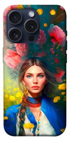 Чохол з картинкою Lady style 2 для Apple iPhone 15 Pro (6.1")