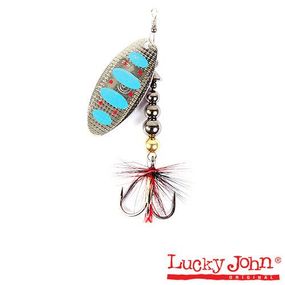 Блесна вращающаяся Lucky John Лаки Джон SHELT BLADE Tungsten Body 04 20.0г 003
