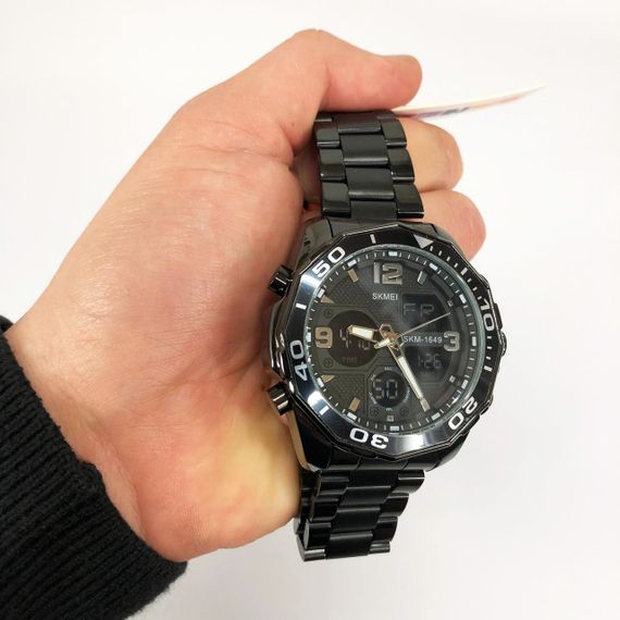 Елегантні годинники для чоловіків SKMEI, Чоловічі якісні кварцові годинники Наручні чоловічі UW-98 | Зображення 5