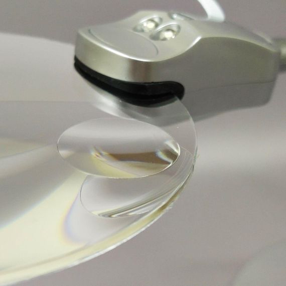 Лупа настільна з LED підсвічуванням MG5B-4 - діаметр лінзи 107 мм | Зображення 3