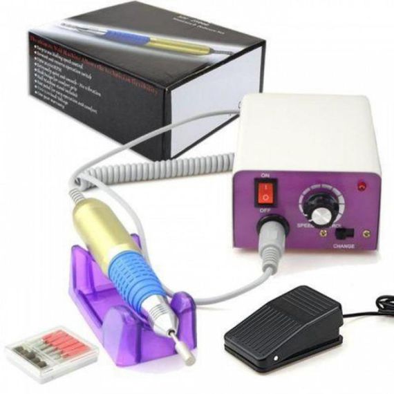 Машинка для зняття гель лаку DM4 | Фрезер для манікюру | Фрейзер RG-392 для манікюру | Зображення 1