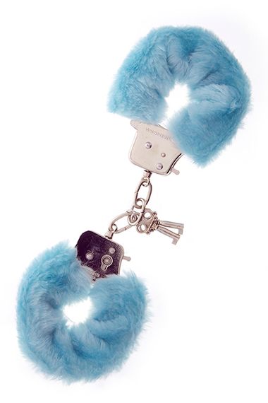 Наручники Metal Handcuff with Plush. BLUE, Синий
