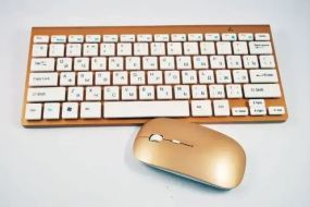 Клавиатура и мышка wireless 902 Apple