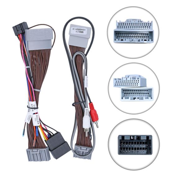 Перехідник живлення серії QIV з адаптером CAN-BUS для Acura QBR-W AC-0330 (дрот)