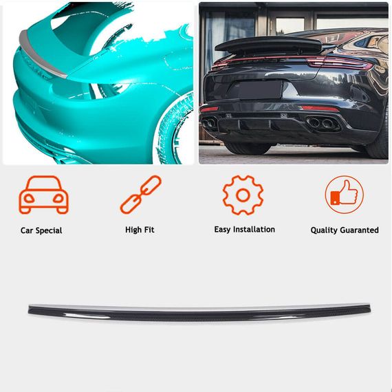 Спойлер (2016-2020, Карбон) для Porsche Panamera рр | Зображення 1