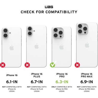 Чехол для мобильного телефона UAG iPhone 16 Pro Plyo Magsafe LE Black/Clear Ombre (11448011404G) | Зображення 1