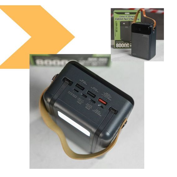 Power Bank Remax RPP-566 80000mAh PD20W+QC22.5W (47241-RPP-566_1996) | Зображення 1