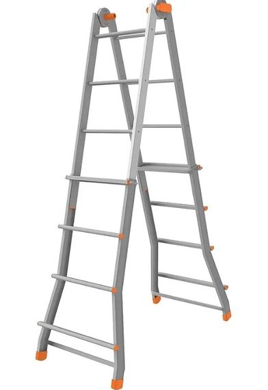 Лестница телескопическая Colombo Pratic 4+4 Steel (PRATIC4+4ACC)