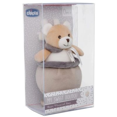 Игрушка-подвеска Chicco музыкальная Ведмежа Doudou (09618.00) | Зображення 3