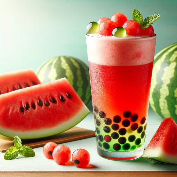 Bubble tea Жемчужины Арбуз 210 г ТМ Pearl Tea | Зображення 1