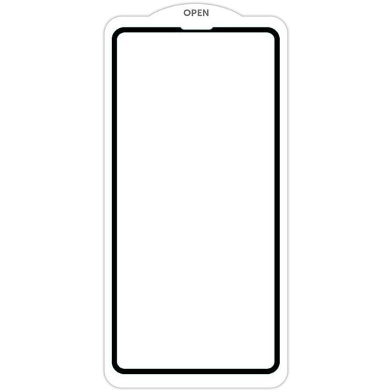 Захисне скло SKLO 5D (тех.пак) для Apple iPhone 13 mini (5.4") Чорний / Біла підкладка