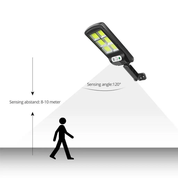 Вуличний ліхтар на стовп solar street light BL BK120-6COB | Зображення 5