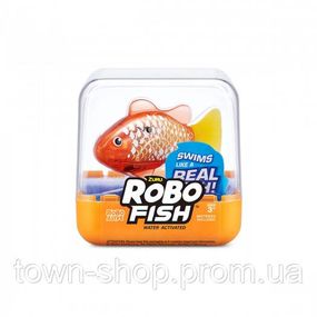 Интерактивная игрушка Robo Alive S3 - Роборыбка (золотистая)