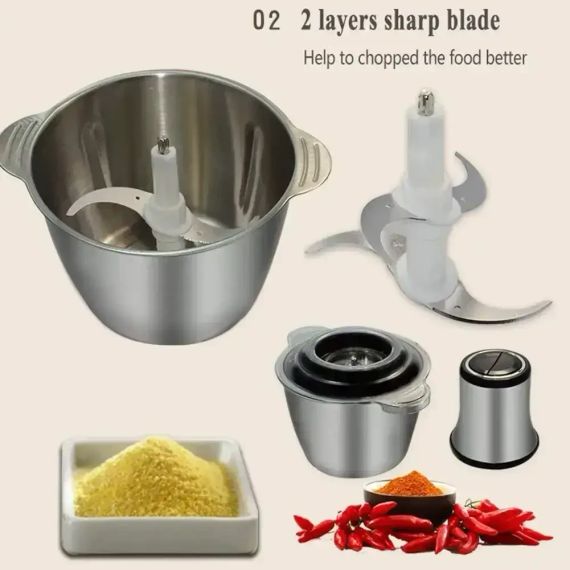 УЦЕНКА! Кухонный комбайн Kitchen Expert 2L ( Плохая упаковка 3100) | Зображення 3