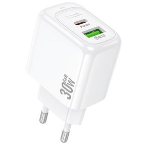 МЗП Hoco CS55A Surplus PD30W+QC3.0 (1USB-A/1C) White