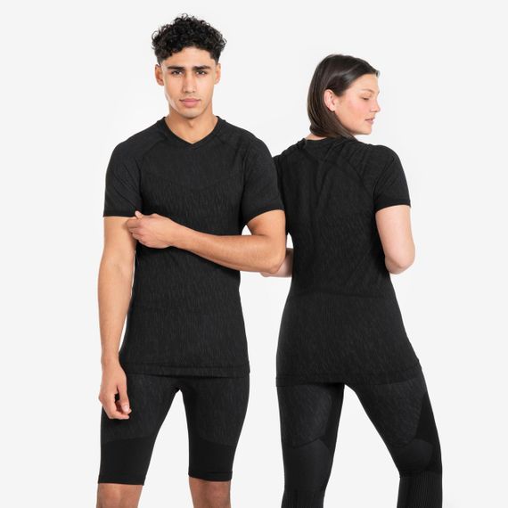Термофутболка Keepdry для дорослих з короткими рукавами чорна - 2XL. | Зображення 1