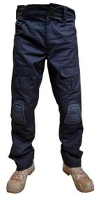 Штаны тактические Tactic4Profi Комбат рип-стоп черные 3XL