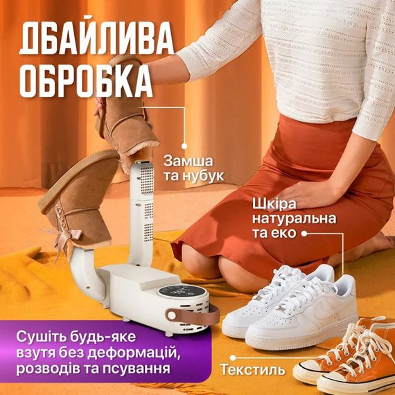 Электронная сушилка для обуви, Электросушилка для обуви с антибактериальной функцией BW-85 | Зображення 8