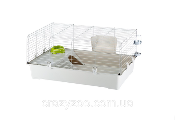 Клітка для кроликів та морських свинок Ferplast Rabbit 100 світло-сіра 95х57х46 см 57052370 | Зображення 2