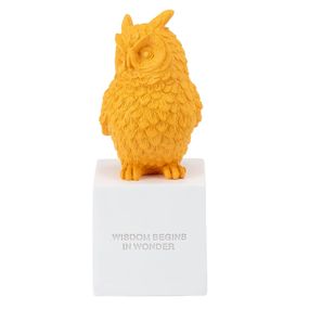 Декоративная статуетка Yellow Owl 25 см