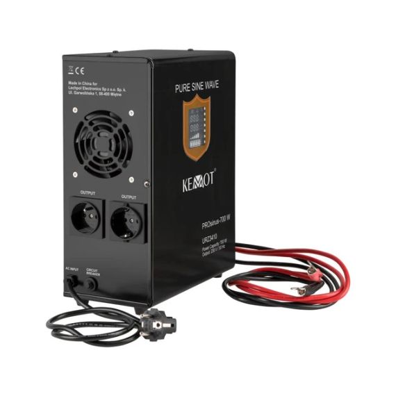 ДБЖ KEMOT PROsinus-1000 12V 1000VA/700W  чорний настінний | Зображення 1
