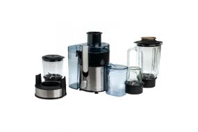 Кухонний комбайн 4 в 1 Top Kitchen TK00203 Соковитискач блендер кавомолка подрібнювач на 3200 Вт