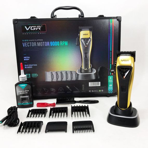 Машинка для стрижки волосся потужна, Тример для волосся портативний Машинка стрижки акумуляторна BS-17 | Зображення 2