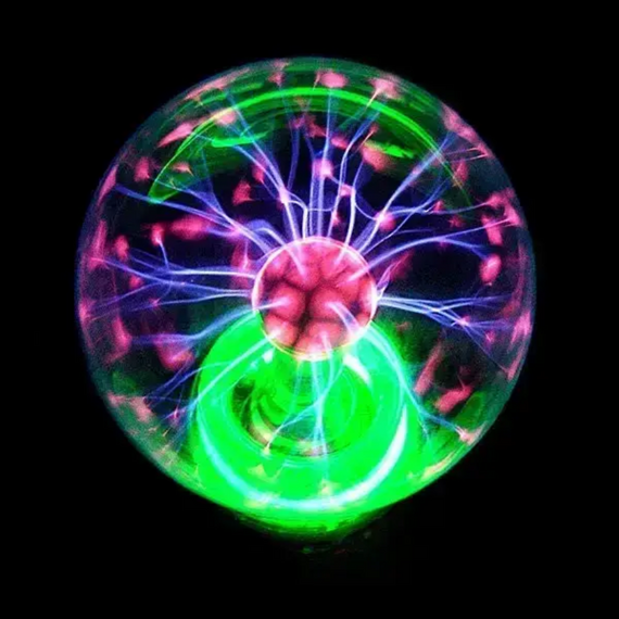 Лампа плазма з блискавками 15,1 см, диво та світло в одному пристрої | Зображення 7