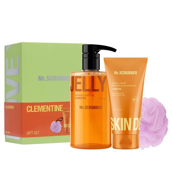 Подарочный набор Mr. Scrubber Gift Set Clementine