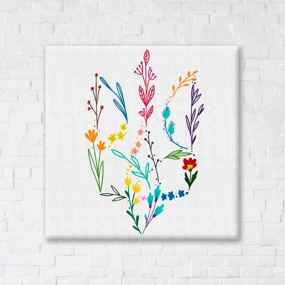 Герб в квітах © Алена Жук