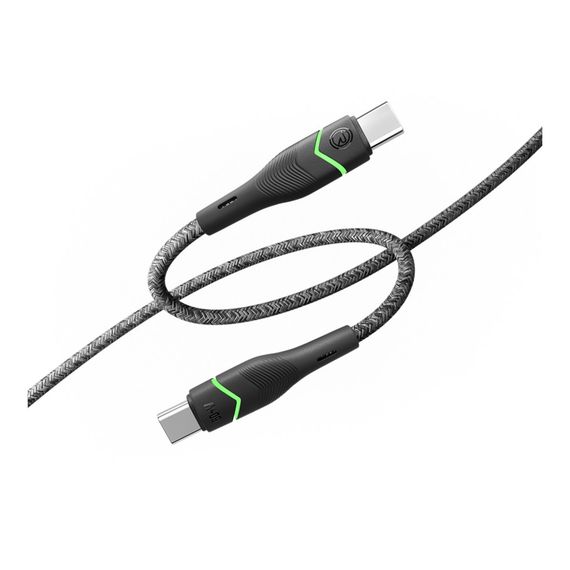 USB Ridea RC-RL15 RGB Light Type-C to Type-C 60W 1.2m