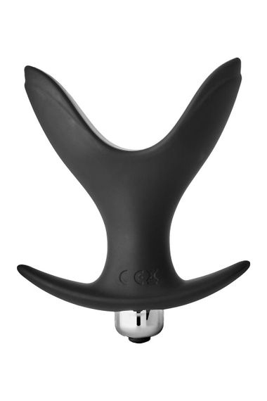 Анальна пробка з вібрацією FANTASSTIC VIBRATING ANAL ANCHOR PLUG BLACK Sex Aura | Зображення 6